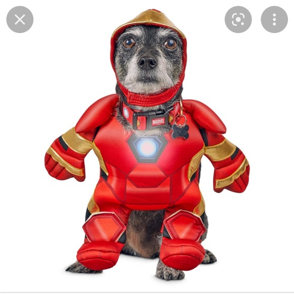 MARVEL IRON MAN Costume for Dogs Size XS